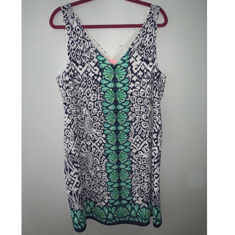 Lilly Pulitzer Florin Sleeveless V-Neck Dress NWT